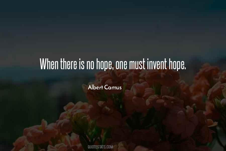 Quotes About There Is No Hope #448188