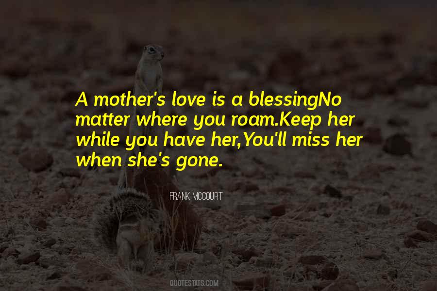 Quotes About A Mother's Love #258633