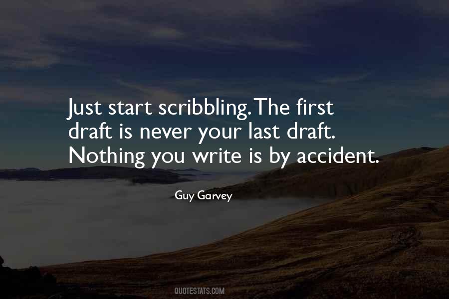 Quotes About Scribbling #1089889