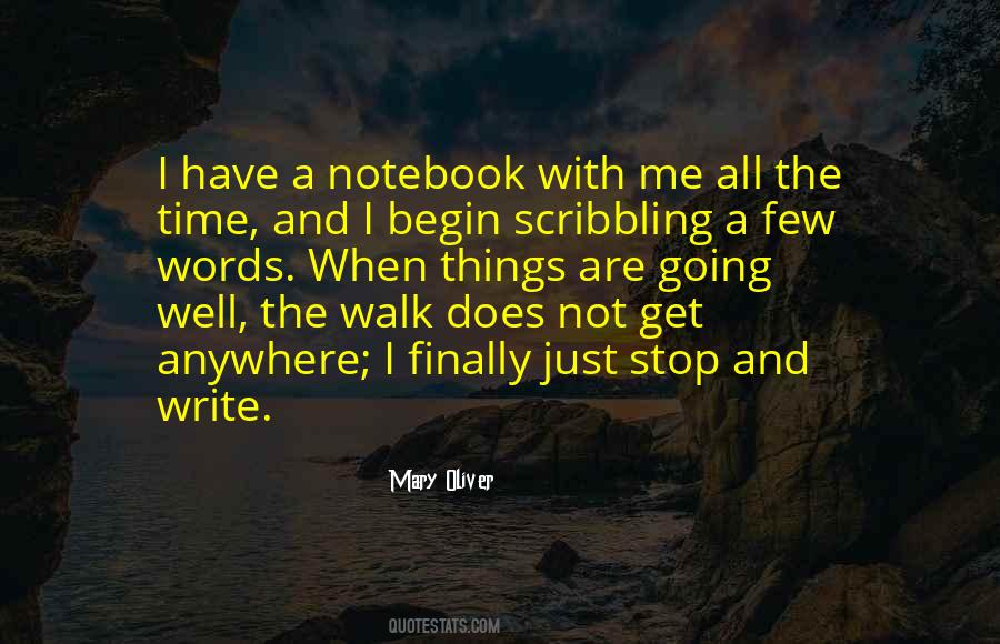 Quotes About Scribbling #23986