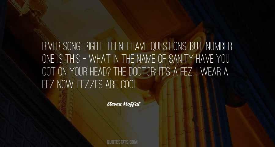 Quotes About Fezzes #1040309