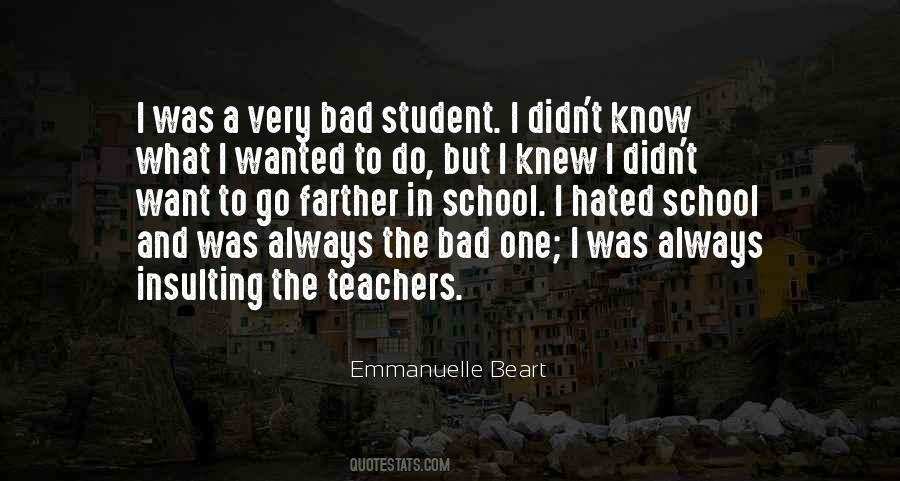 Quotes About Bad Teachers #1074145