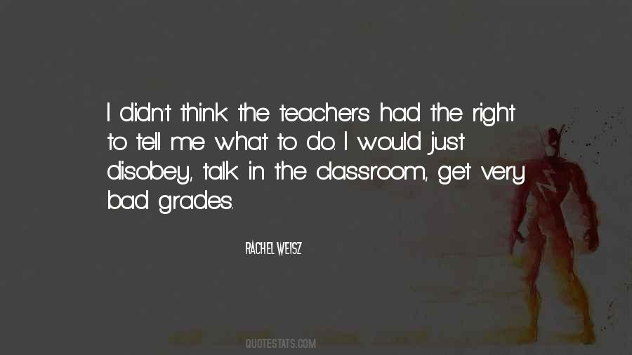 Quotes About Bad Teachers #1405789