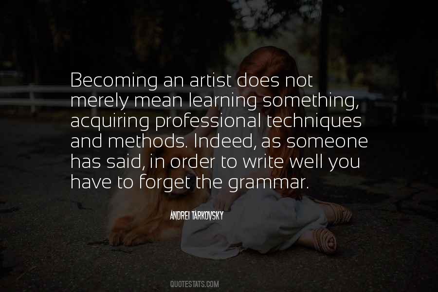 Quotes About Writing Techniques #1656239