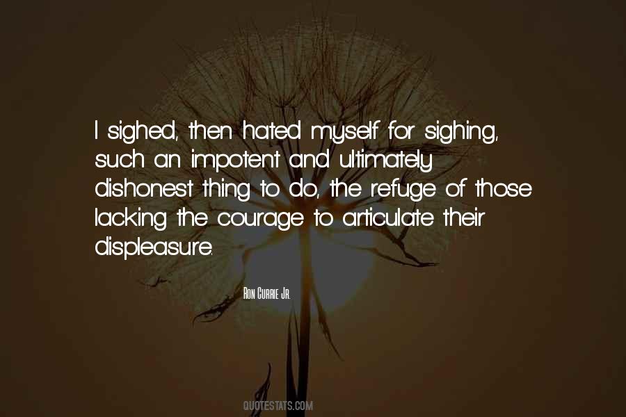 Quotes About Refuge #1258945