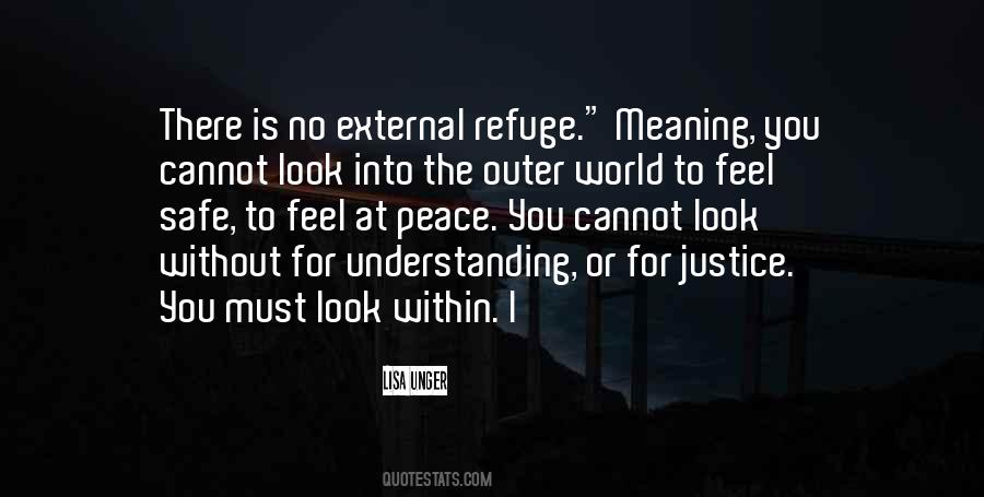 Quotes About Refuge #1332437