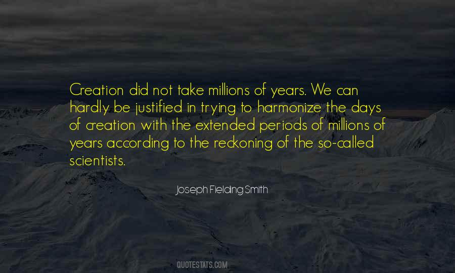 Years We Quotes #1025059