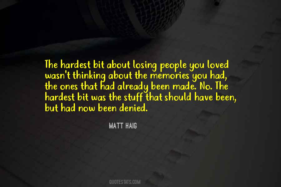 Loved Ones Memories Quotes #1825893