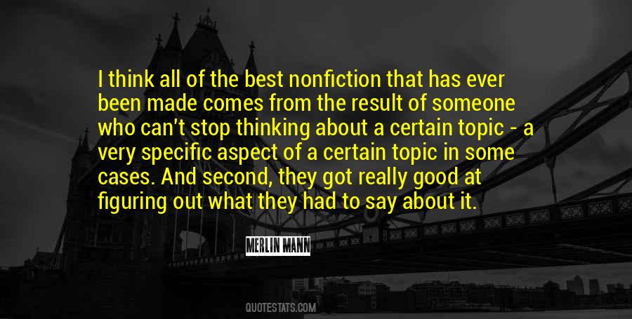 Quotes About Figuring It All Out #1079250