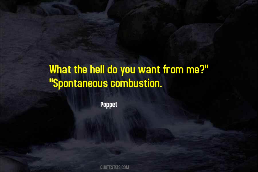 Quotes About Combustion #1794702