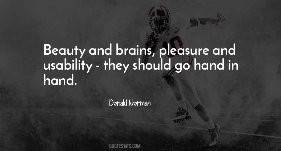 Quotes About Having Beauty And Brains #331746