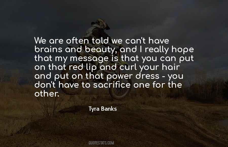 Quotes About Having Beauty And Brains #677872