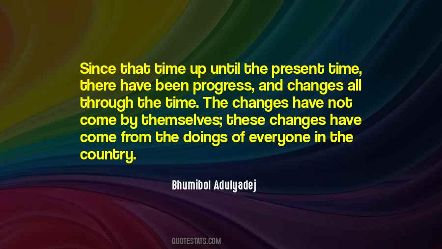Quotes About Changes In Time #117123