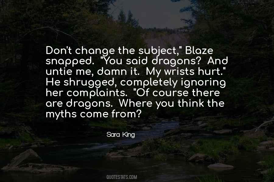 Quotes About Dragons #991247