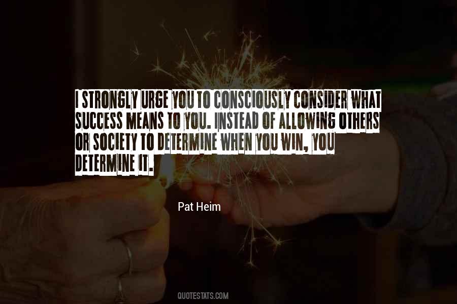 What Success Means To You Quotes #1701273