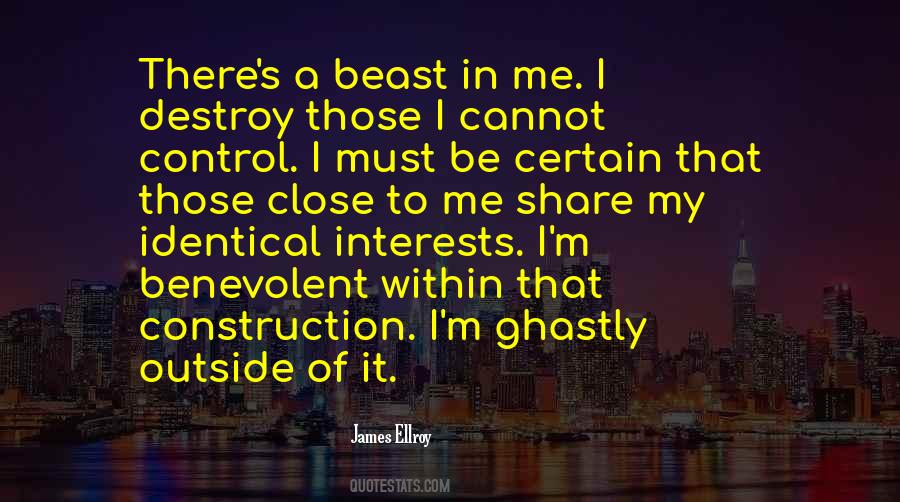 Be A Beast Quotes #1106631