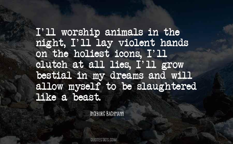 Be A Beast Quotes #1196110