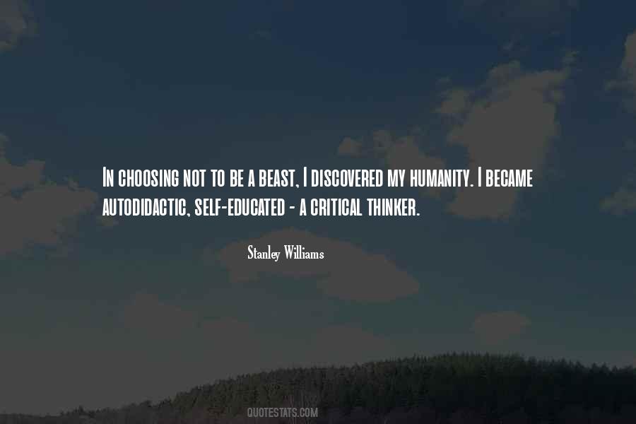 Be A Beast Quotes #312308