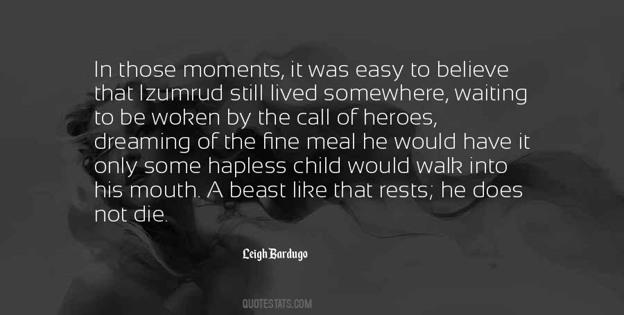 Be A Beast Quotes #839170