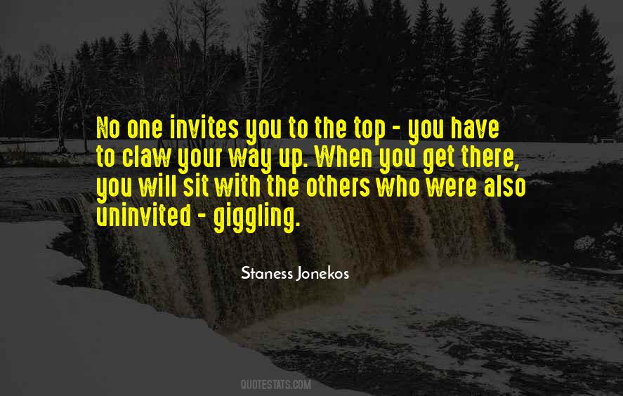 Quotes About Uninvited #114856