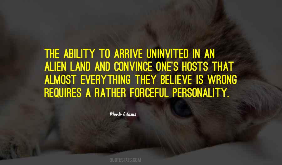 Quotes About Uninvited #928004