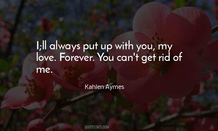 Quotes About Forever With You #54882
