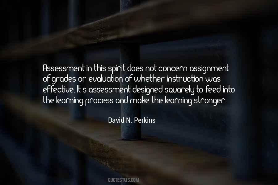 Quotes About Learning Assessment #630584