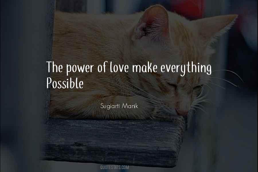 Love Power Of Love Quotes #41490