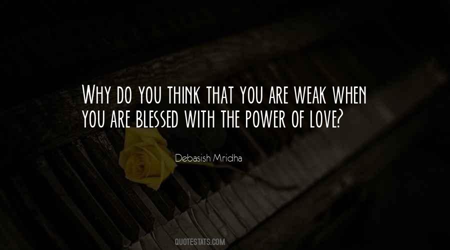 Love Power Of Love Quotes #52516