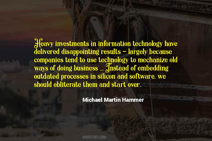 Quotes About Technology And Business #928406