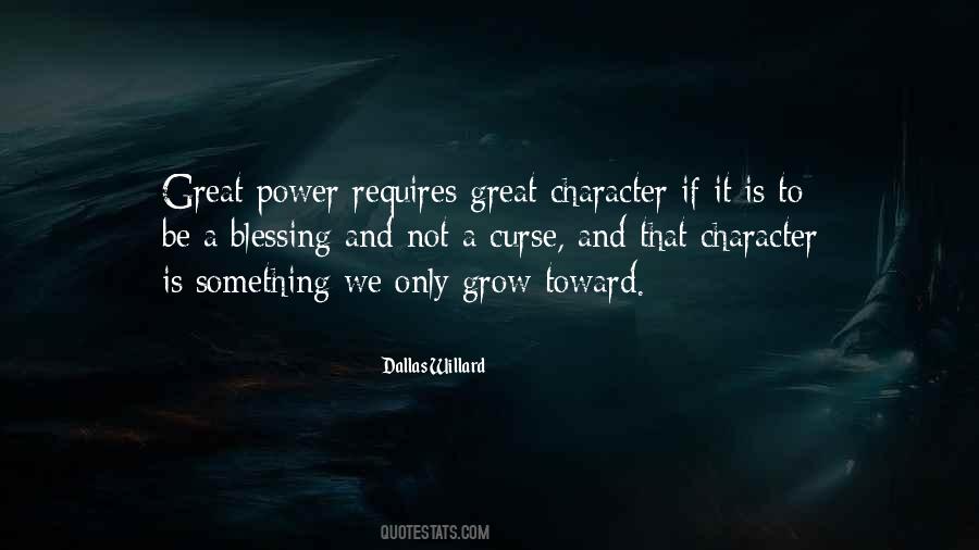 Quotes About Character And Power #839485