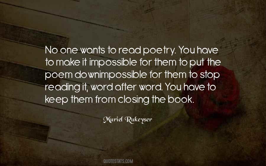Poetry Book Quotes #575529