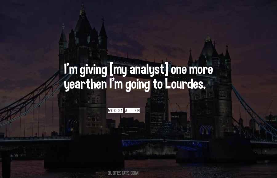 Quotes About Lourdes #1792856