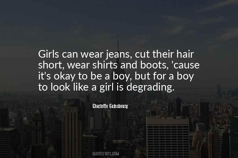 Quotes About Short Hair Girl #1828116