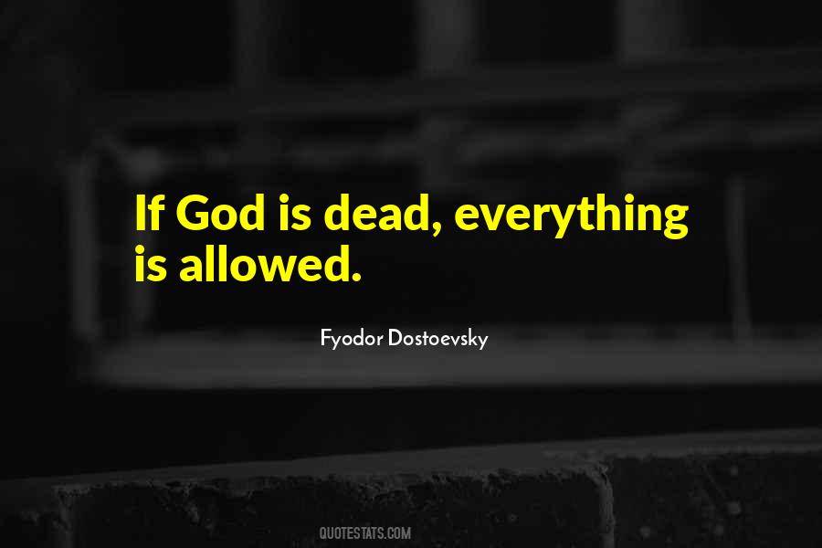 God Is Dead Quotes #865122