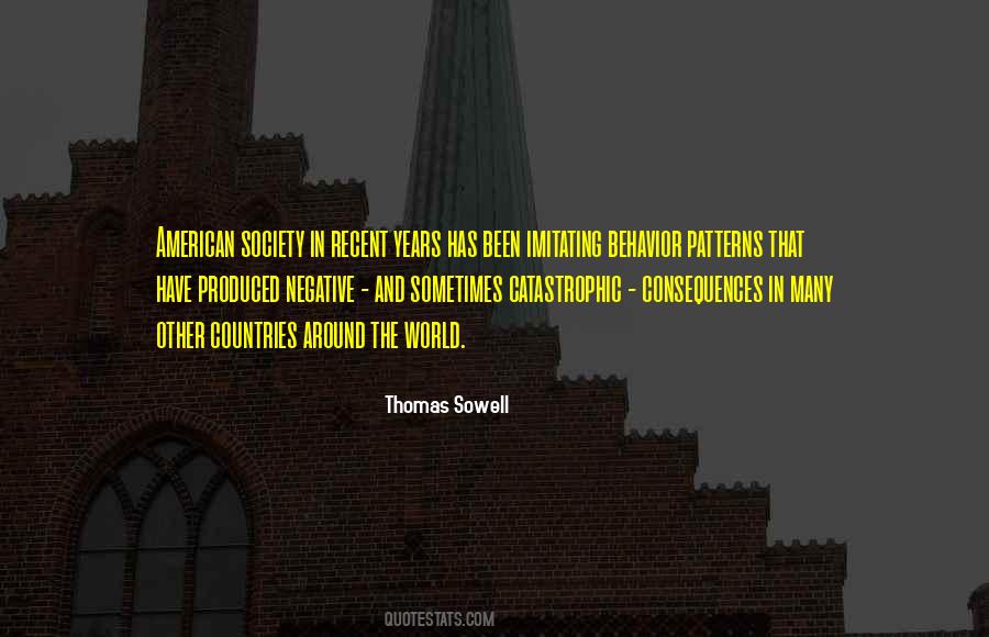 Quotes About Negative Patterns #431898
