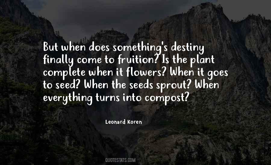 Quotes About Seeds And Flowers #557437