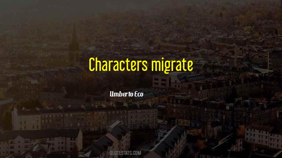 Quotes About Migrate #326029