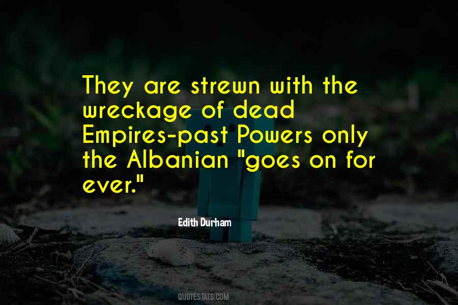 Quotes About Wreckage #1497364