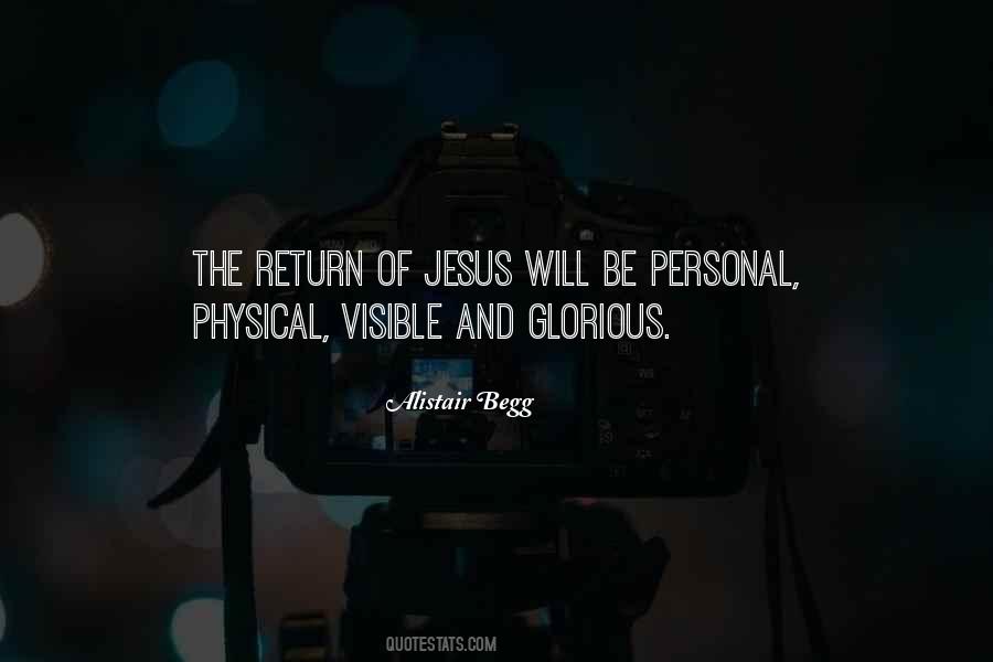 Quotes About The Return Of Jesus #1538352