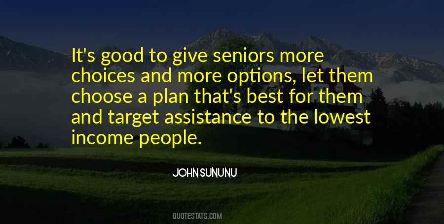 Quotes About Options And Choices #1106552