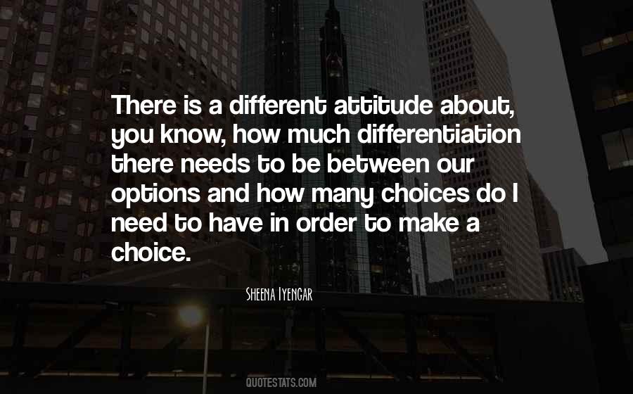 Quotes About Options And Choices #590091