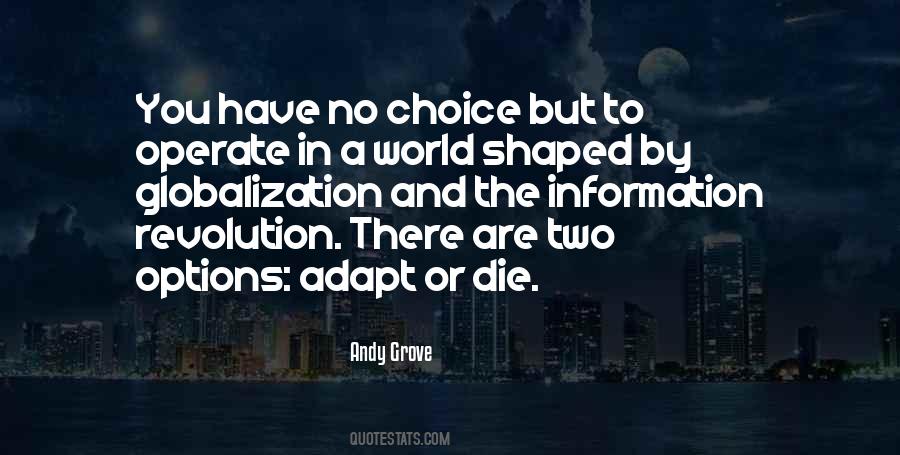 Quotes About Options And Choices #635513