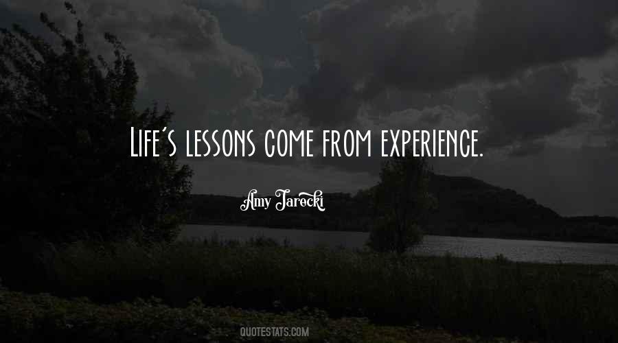 Quotes About Life's Lessons #1784232