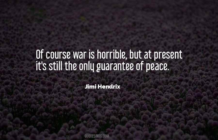 Quotes About Peace Jimi Hendrix #746480