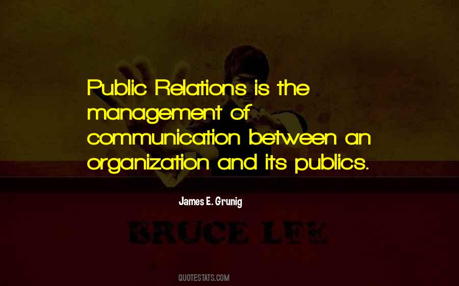 Quotes About Public Relations #759400