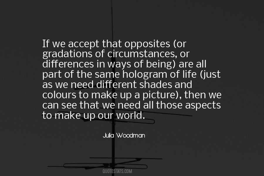 Quotes About Different Ways Of Life #1480530