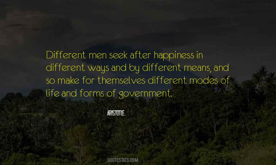 Quotes About Different Ways Of Life #415355