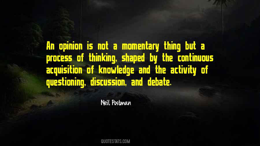 Quotes About Acquisition Of Knowledge #1800262