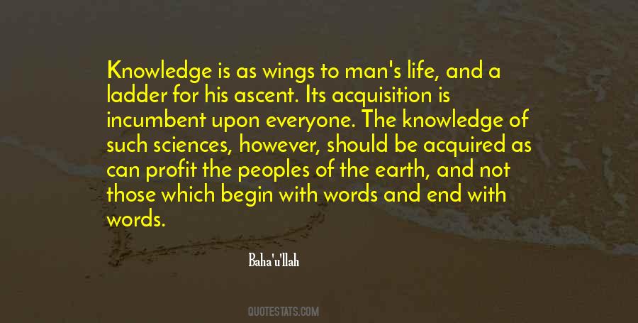 Quotes About Acquisition Of Knowledge #929220